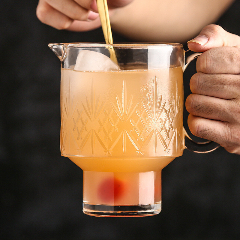 600 ML Crystal Clear Tall Footed Pilsner Glass Old Fashioned Bourbon Glass for Everyday Hydration