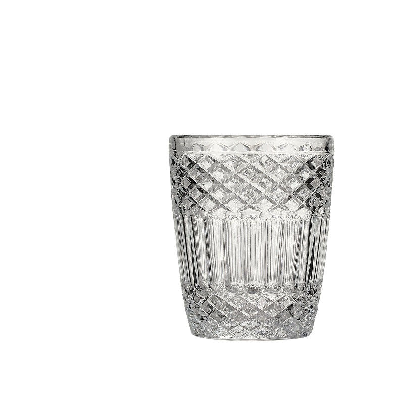 300ml Transparent Glass Drinking Cups For Daily Household Use
