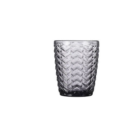 Hoshine Joy Grigio Colore 300 Ml Cristallo di Vetro Tumbler Servizio giornaliero di vetro per succo di bevande