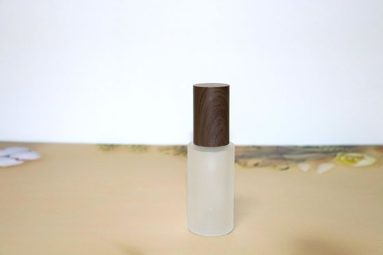 Bottiglia di vetro ghiacciato con pompa di lozione Dispenser Emulsione ricaricabile Bottiglie di crema cosmetica