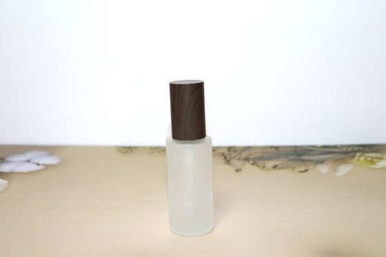 Vaso di vetro per prodotti cosmetici tipo di chiusura del tappo a vite per soluzioni di imballaggio trasparenti